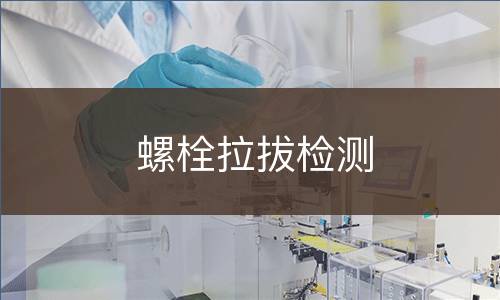 螺栓拉拔检测
