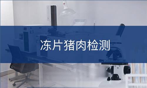 冻片猪肉检测
