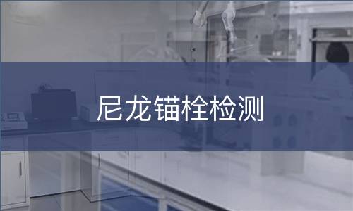 尼龙锚栓检测
